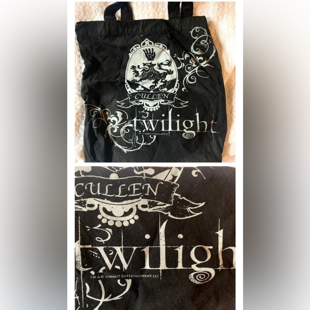 Twilight series promo canvas bag w/ bookmark